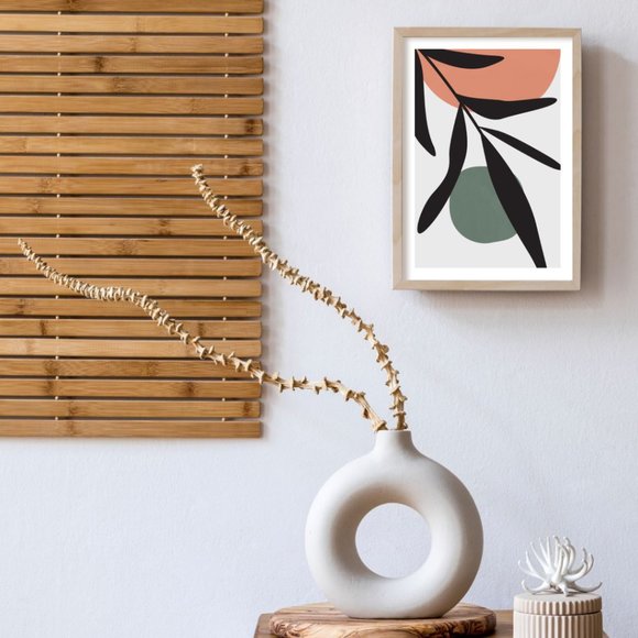 2/$35 Modern Minimalist Abstract Boho Wall Art Print Home Decor [No Frame] - Picture 4 of 6